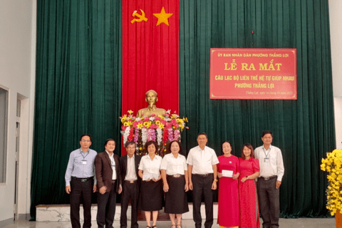 Lễ ra mắt Câu lạc bộ liên thế hệ phường Thắng Lợi
